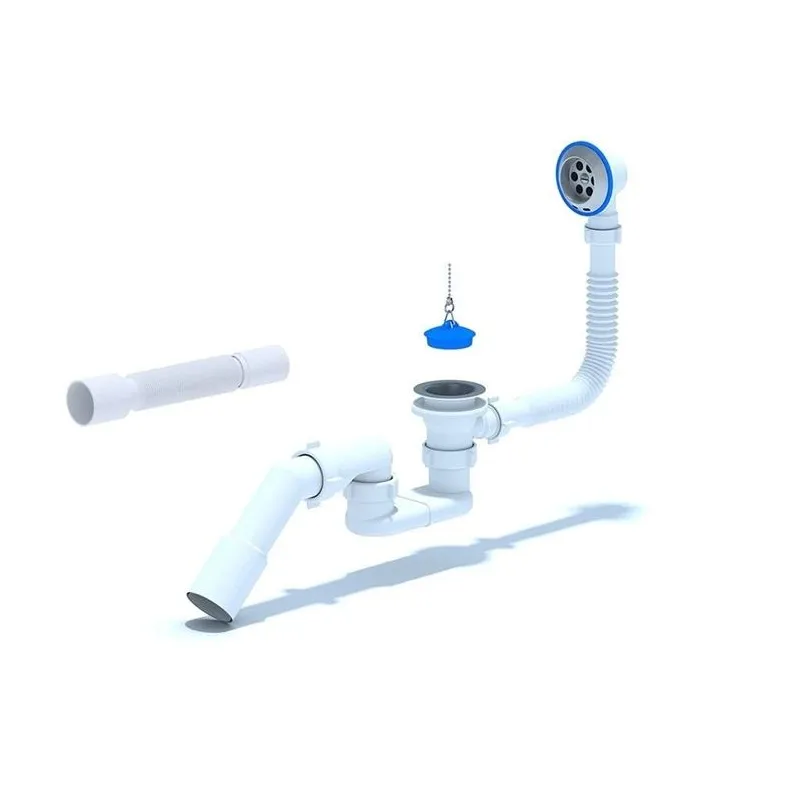 Sifons vannu Ani Plast E056, 40 mm, balta krās.