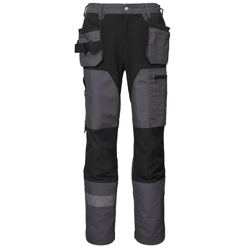 Bikses Bo Safety Cirius, melna-pelēka, 48 izmērs