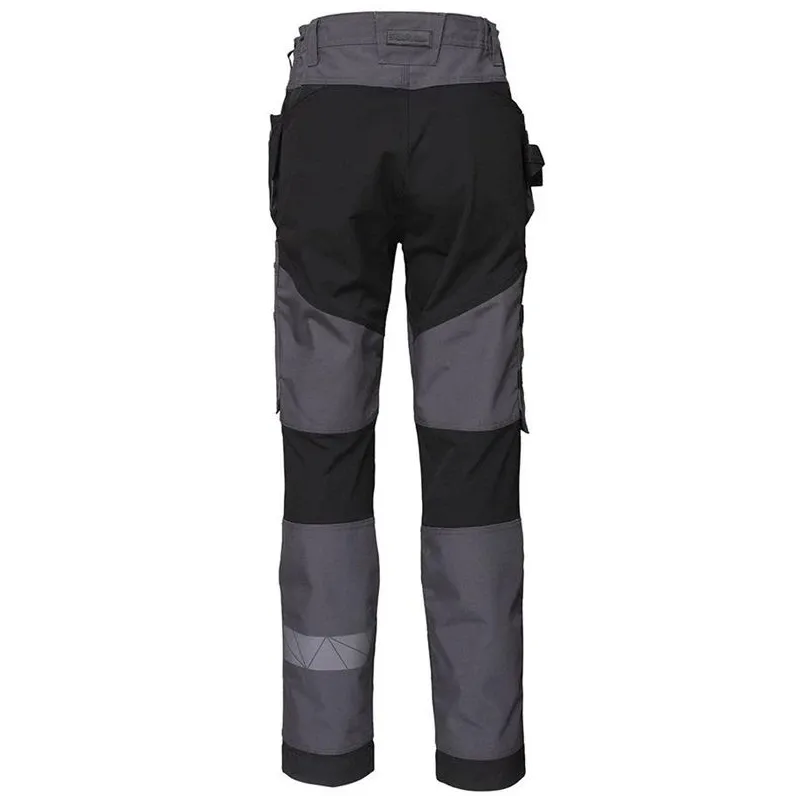 Bikses Bo Safety Cirius, melna-pelēka, 54 izmērs