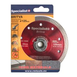 Dimanta disks Specialist+. 125 mm x 22 mm x 1.3 mm