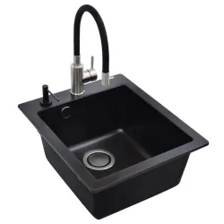 Izlietne ar virtuves maisītāju Helika. 50 x 42.5 x 19.5 cm