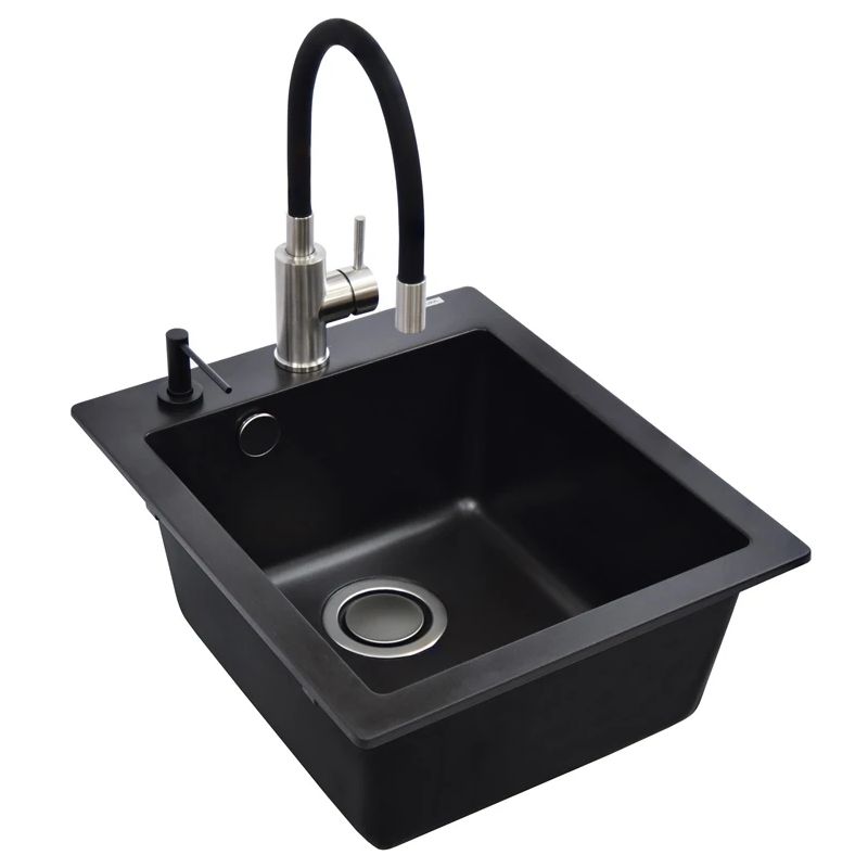 Izlietne ar virtuves maisītāju Helika. 50 x 42.5 x 19.5 cm