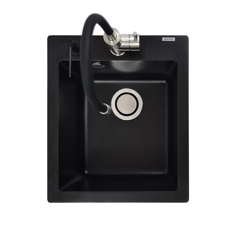 Izlietne ar virtuves maisītāju Helika. 50 x 42.5 x 19.5 cm