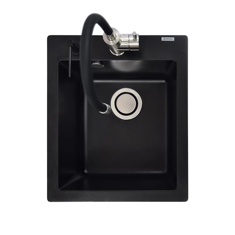 Izlietne ar virtuves maisītāju Helika. 50 x 42.5 x 19.5 cm