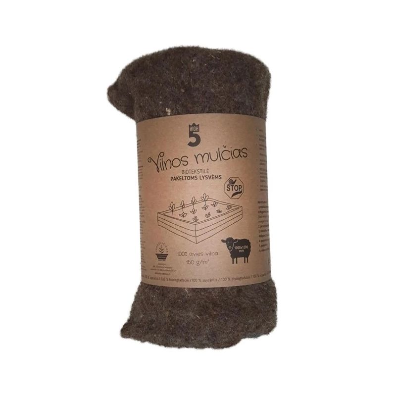 Agrotekstils. universāls. brūna. 150g-m2. 1 x 1.2 m