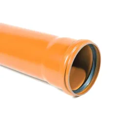Āra kanalizācijas caurule Wavin SN4 D110x500mm. PVC