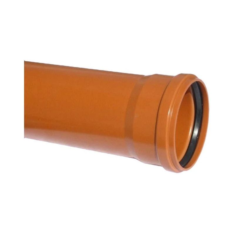 Āra kanalizācijas caurule Wavin SN4 D110x2000mm. PVC