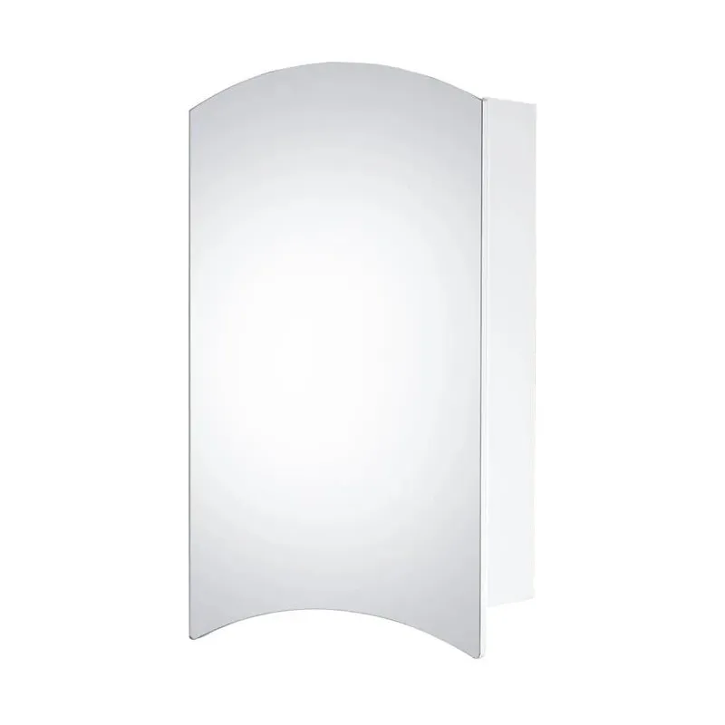 Piekarināms vannas istabas skapis ar spoguli Riva SV42, balta krās., 14.5 cm x 42 cm x 74.5 cm