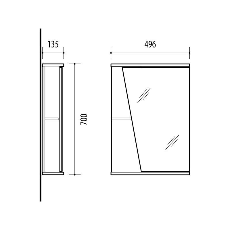 Vannas skapītis sv49 ,riva,