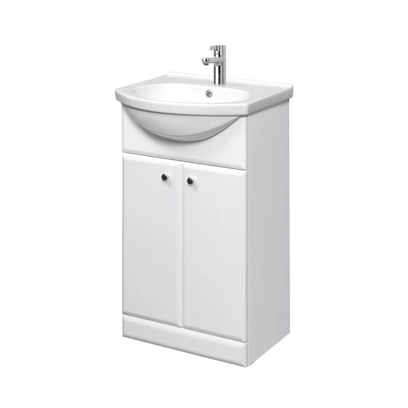 Skapis bez izlietnes sa50a balts riva