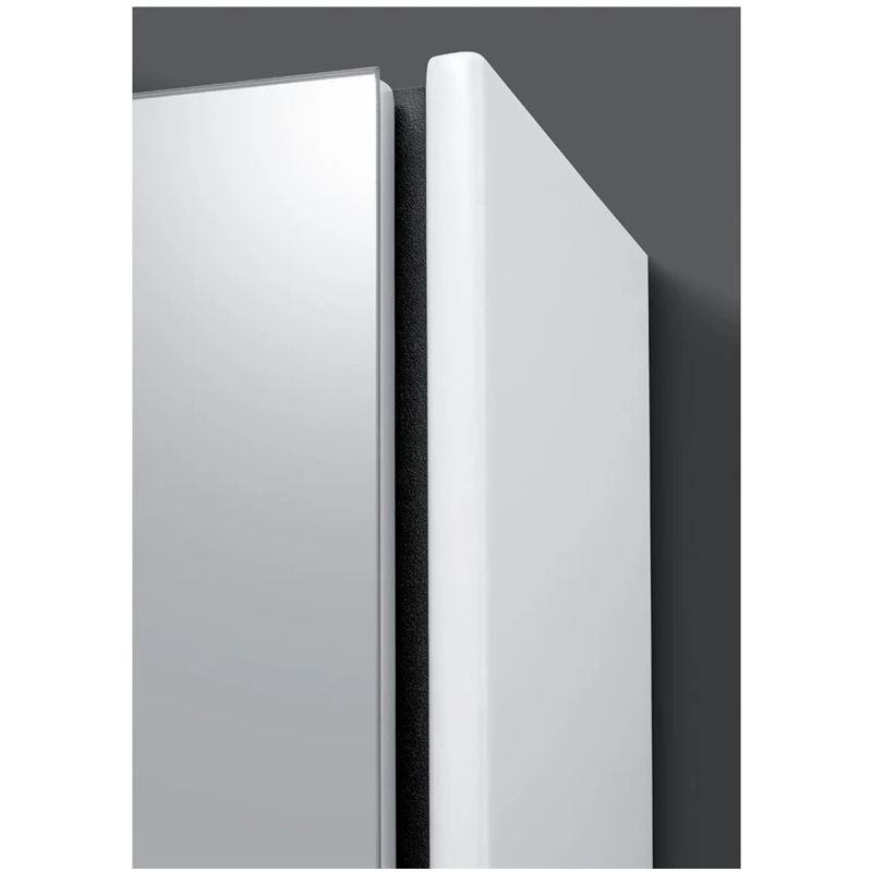 Vannas istabas skapītis ar spoguli Riva SV55-3. balts