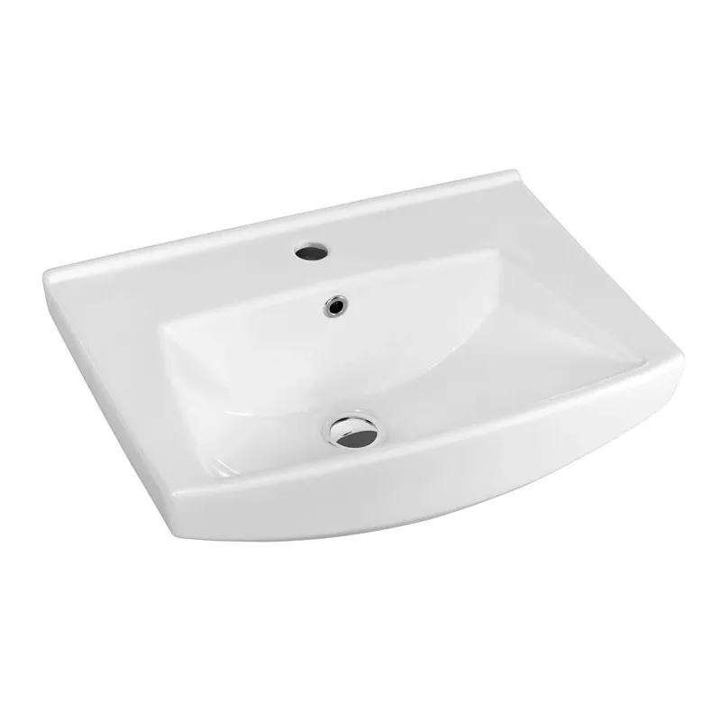 Шкафчик для ванной с раковиной Riva Sense, белый цв., 34.6 см x 50.8 см x 81 см