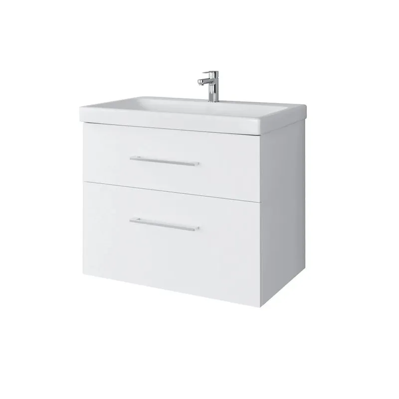 Vannas istabas skapis ar izlietni Riva Essence SA63-2, balta krās., 35 cm x 61.2 cm x 50 cm