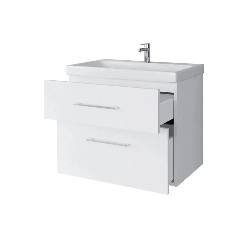 Vannitoakapp valamuga Riva Essence SA63-2, valge v., 35 cm x 61.2 cm x 50 cm