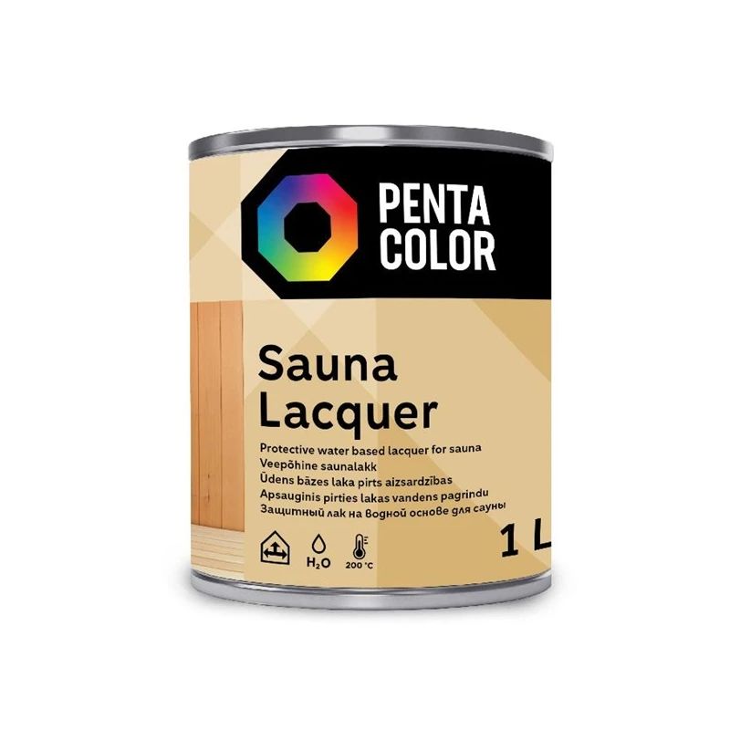 Laka pirtīm Pentacolor Sauna 1 l
