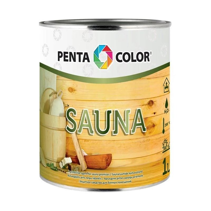 Laka pirtīm Pentacolor Sauna 1 l