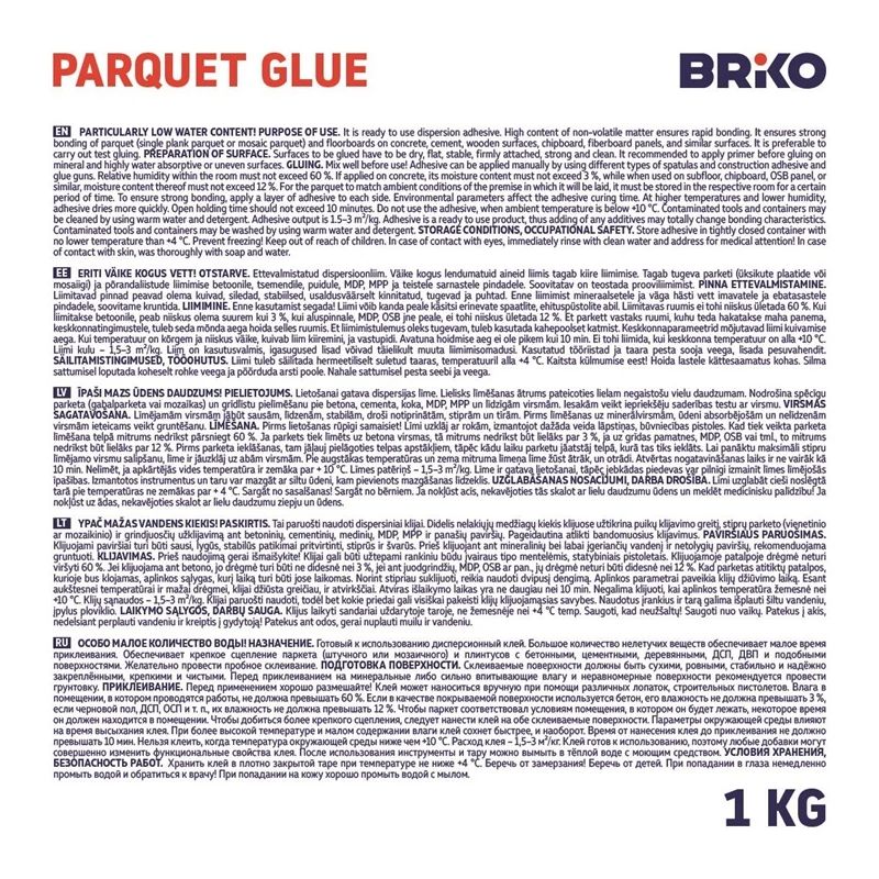 Līme parketa briko 1kg