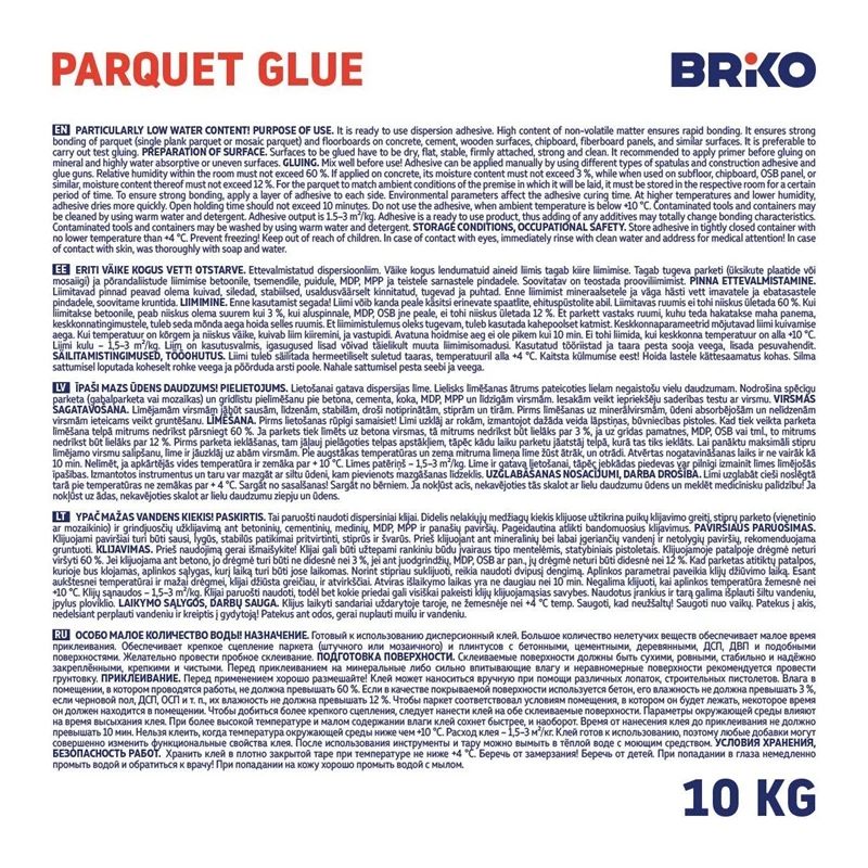 Līme parketa briko 10kg