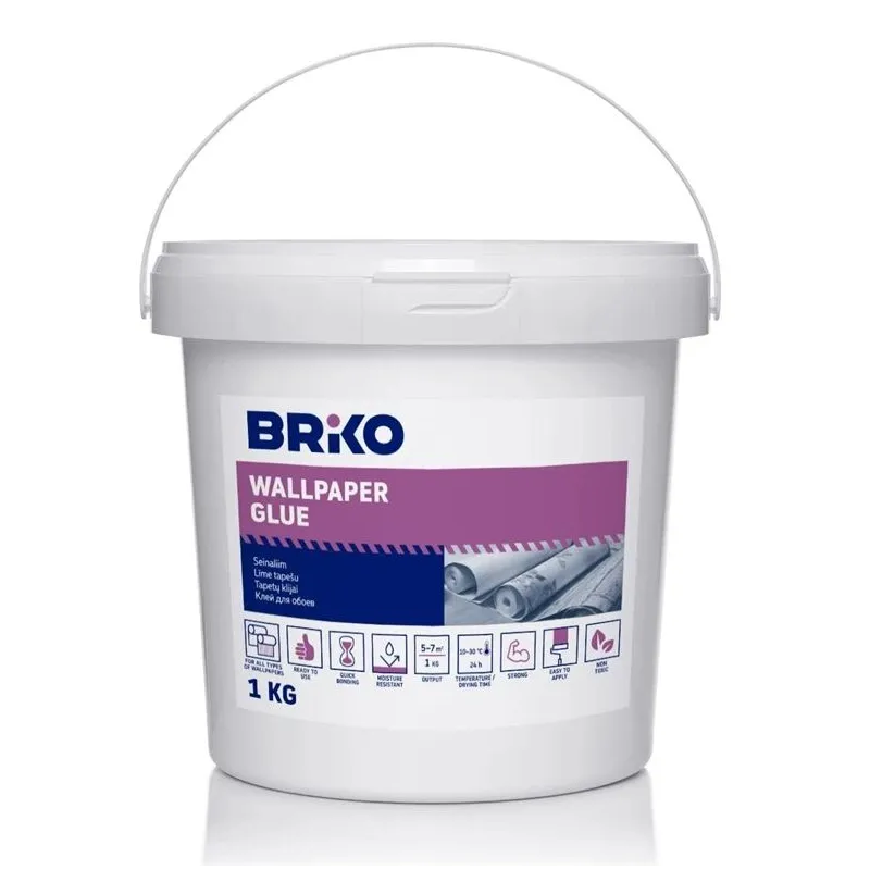 Tapešu līme Briko Ready Bond, 1 kg