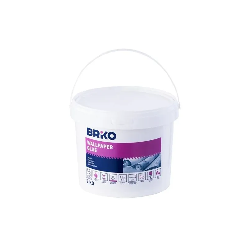 Tapešu līme Briko Ready Bond, 3 kg