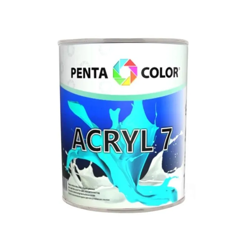 Dispersiniai dažai Pentacolor Acryl 7, balta sp., 1 l