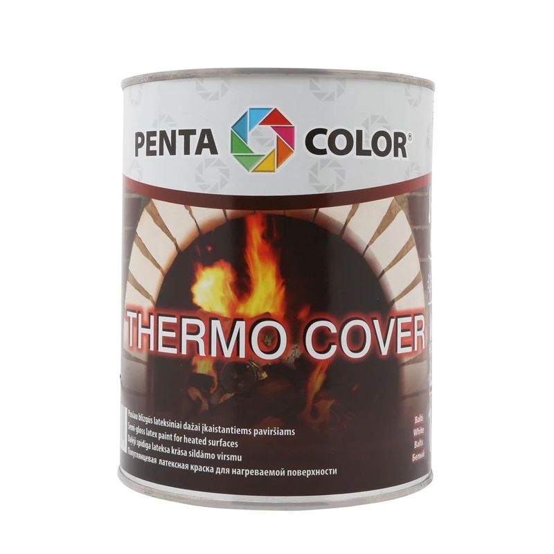 Radiatora krāsa Pentacolor Radiator. balta. 1 l