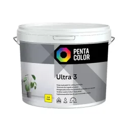 Värvi alus Pentacolor Ultra 3, emulsiooni-, täismatt, 10 l