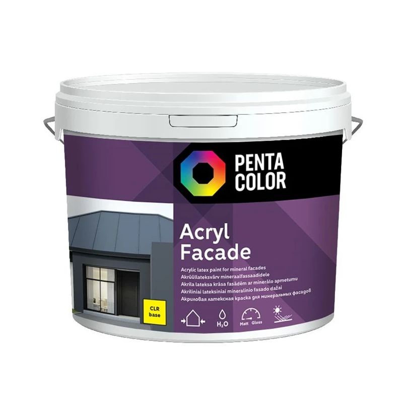 Krāsas pamatne Pentacolor. emulsija. 10 l