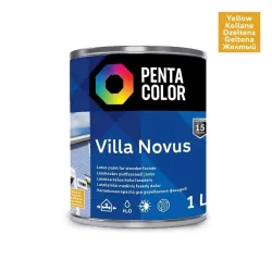 Фасадная краска Pentacolor Villa Novus, желтый цв., 1 л