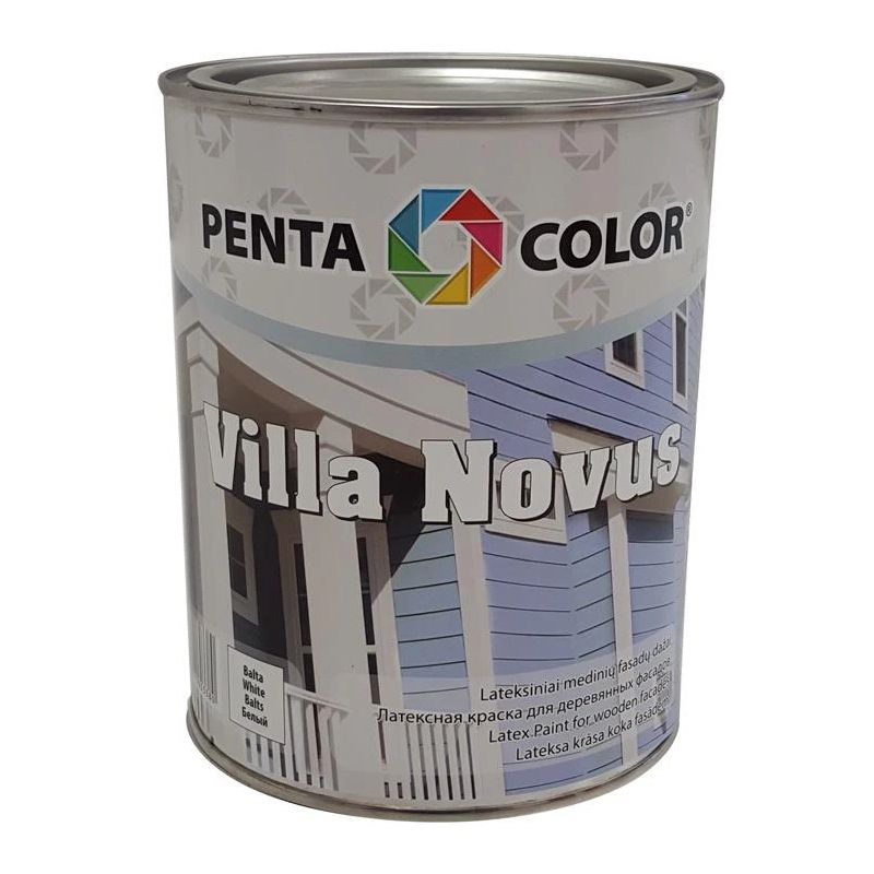 Fasāžu krāsa Pentacolor Villa Novus. dzeltena. 1 l