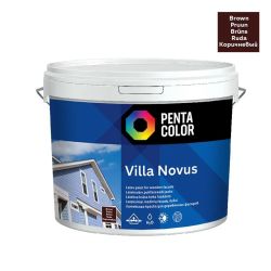 Fasāžu krāsa Pentacolor Villa Novus. brūna. 5 l
