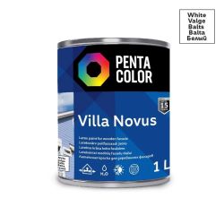 Fasāžu krāsa Pentacolor Villa Novus. balta. 1 l