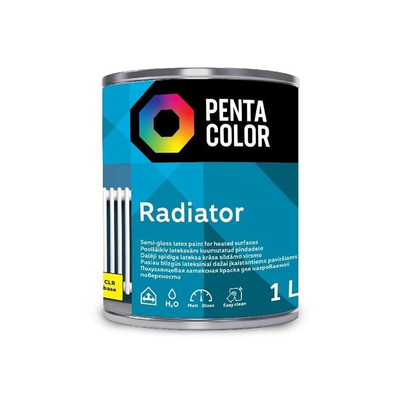 Radiatora krāsas bāze Pentacolor Radiator. 1 l