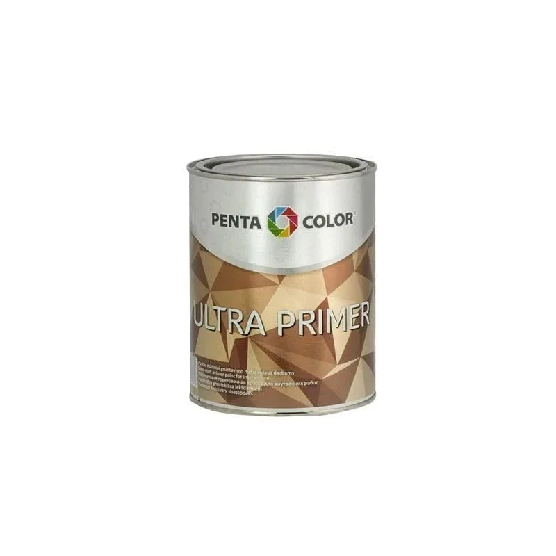 Krāsas gruntēšanai Pentacolor Ultra Primer, balta, 1 l