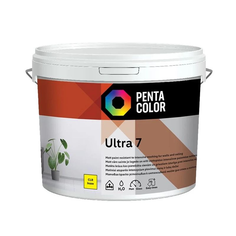 Krāsas pamatne Pentacolor 7. emulsija. matēts. 5 l