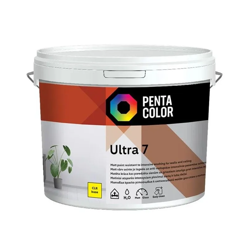 Dažų bazė Pentacolor 7, emulsiniai, matinis, 5 l