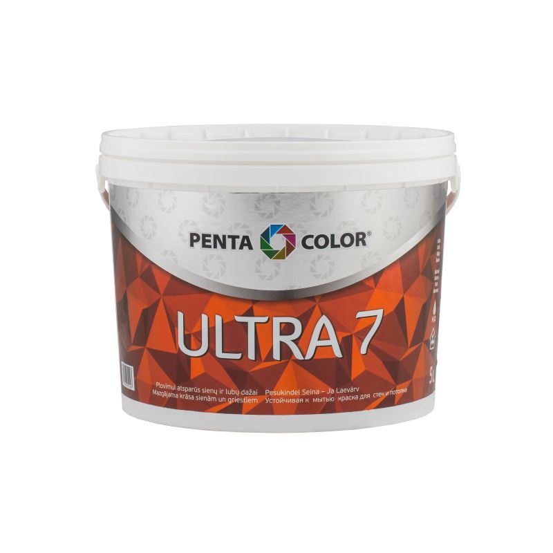 Krāsas pamatne Pentacolor 7. emulsija. matēts. 5 l