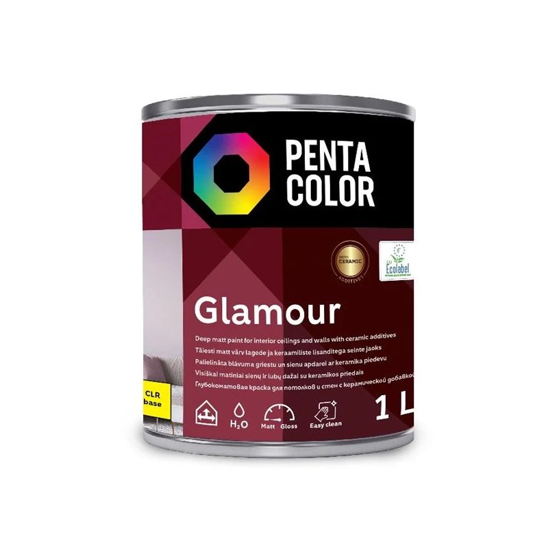 Krāsas pamatne Pentacolor Glamour. emulsija. 1 l