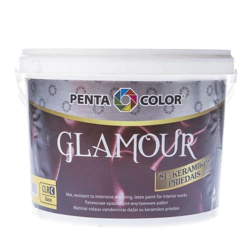 Krāsas pamatne Pentacolor Glamour. emulsija. 3 l