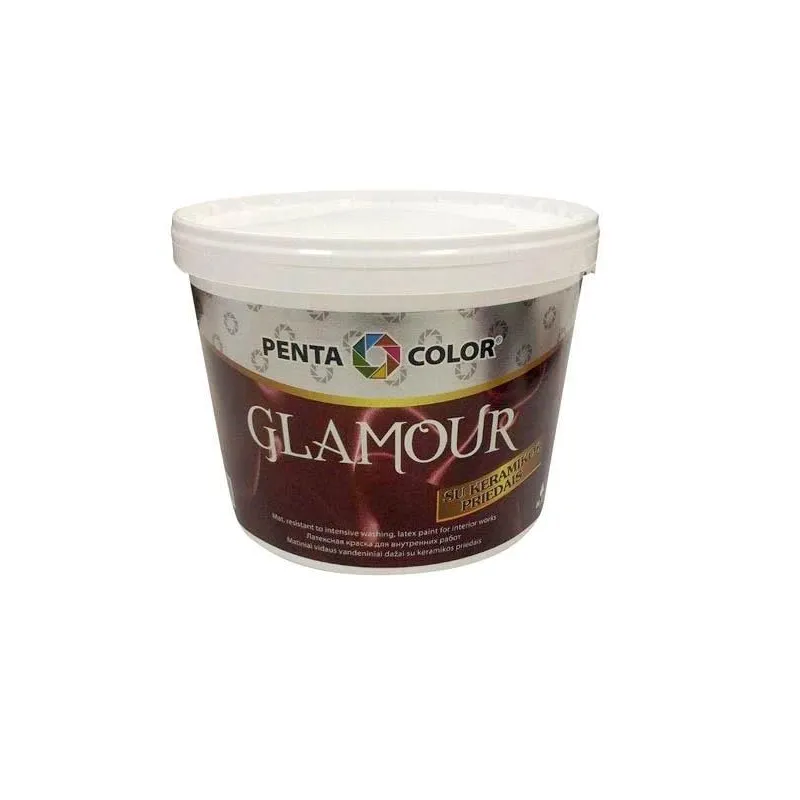 Krāsas pamatne Pentacolor Glamour, emulsija, pilnīgi matēta, 3 l
