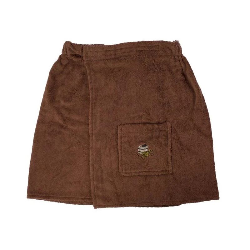 Pirts priekšauts NAMŲ TEKSTILĖ. 75x150cm. brūns