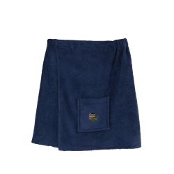 Pirts priekšauts zils kokvilnas 55x150