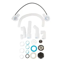 Sifonas voniai Ani Plast EM601PLEU, 50 mm, balta sp.