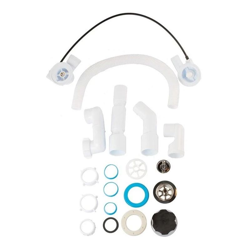 Vannas sifons ar pārplūdi Aniplast EM701 1½''. D40-50mm