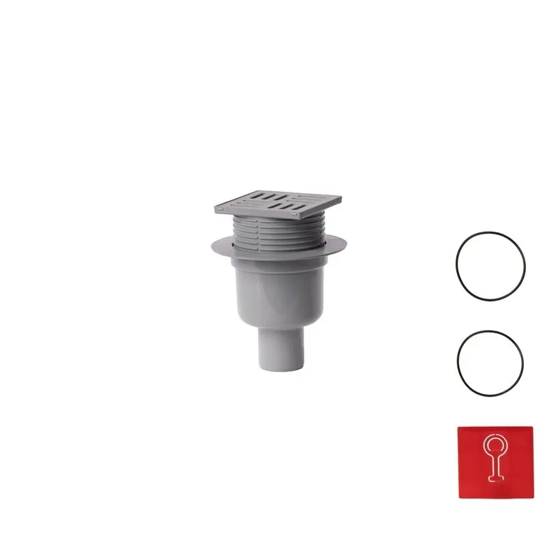 Grīdas traps Aniplast TA5704 100x100mm. D50mm