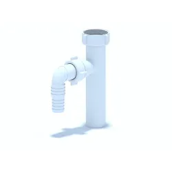 Ответвление для стиральной машины Ani Plast, 32 мм, белый цв.