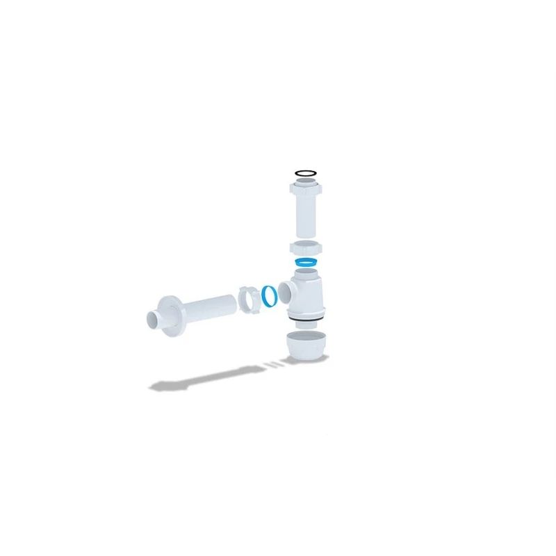 Izlietnes sifons 1 1-2x40 caurule ø40