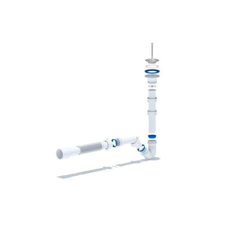 Sifons bidē elastīgu cauruli BD1016EU ,ANIPLAST,