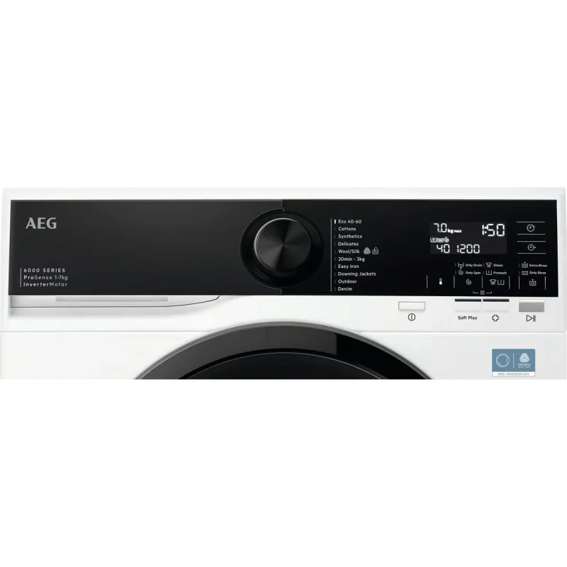 Pesumasin AEG 6000 seeria L6SE27DE, 7 kg, valge