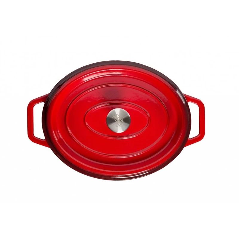 Katls ar vāku 5.6l ovāls casserole sark.